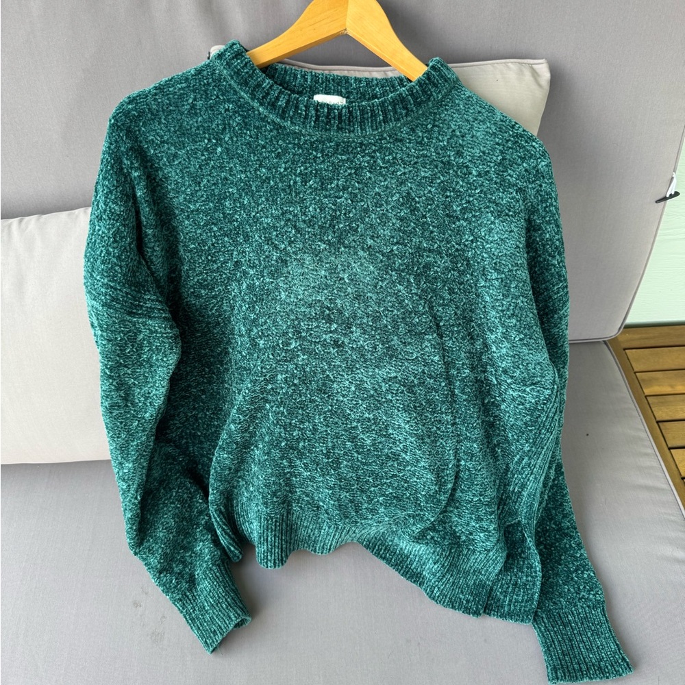 Teal Crew Neck Sweater